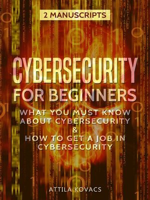 cover image of Cybersecurity for Beginners